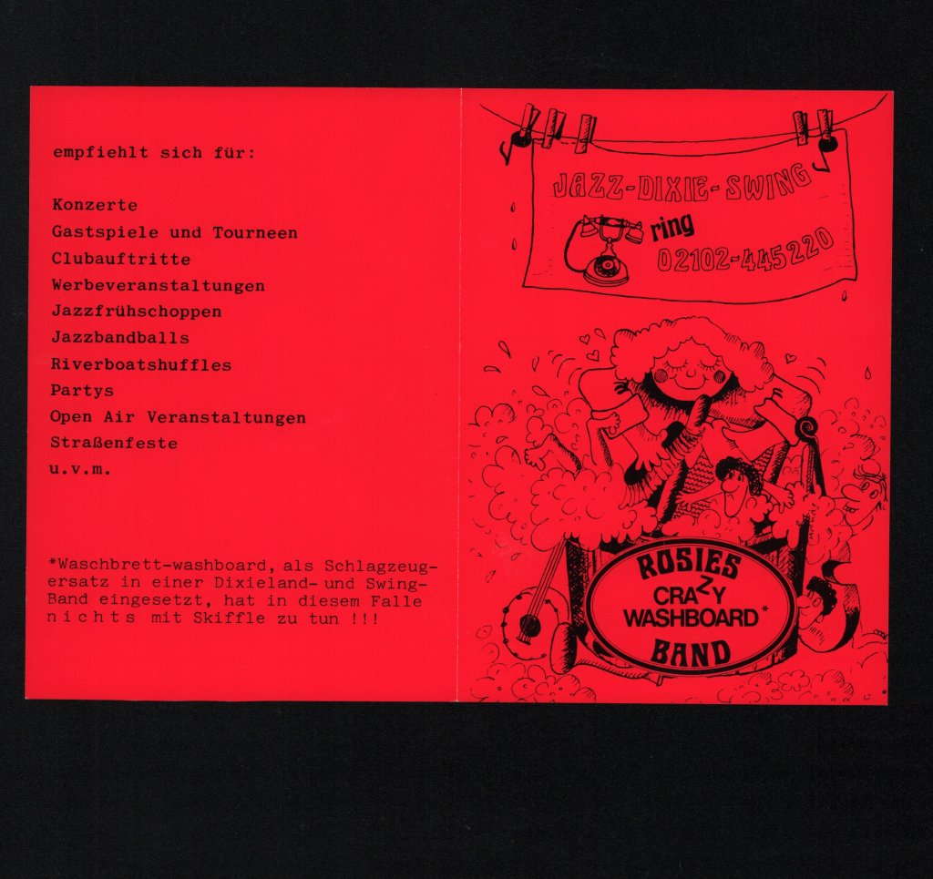 Rosie's Crazy Washboard Band - Rosie's Crazy Washboard Band - Lp