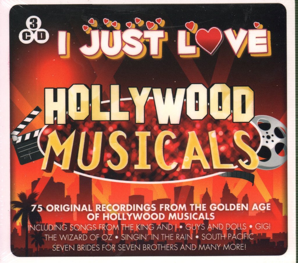 Various Artists - I Just Love Hollywood Musicals - Triple Cd