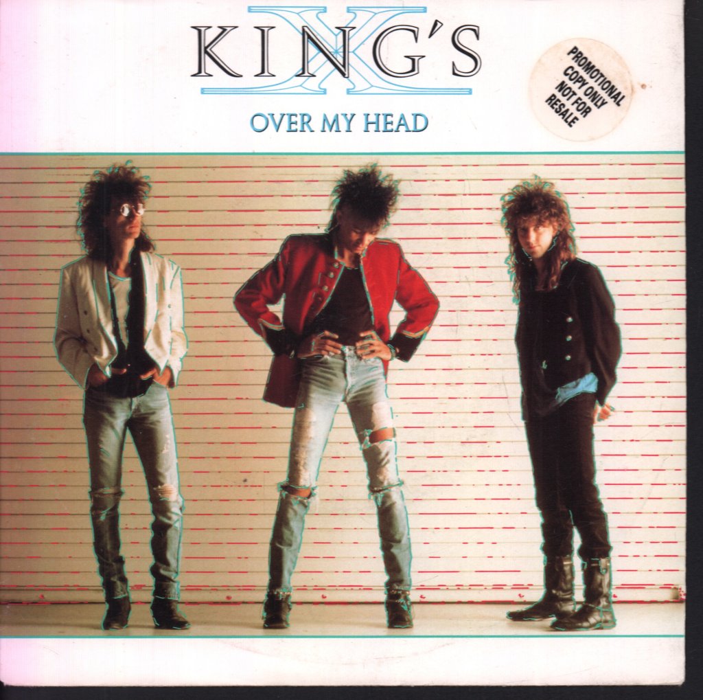 King's X - Over My Head - 7 Inch