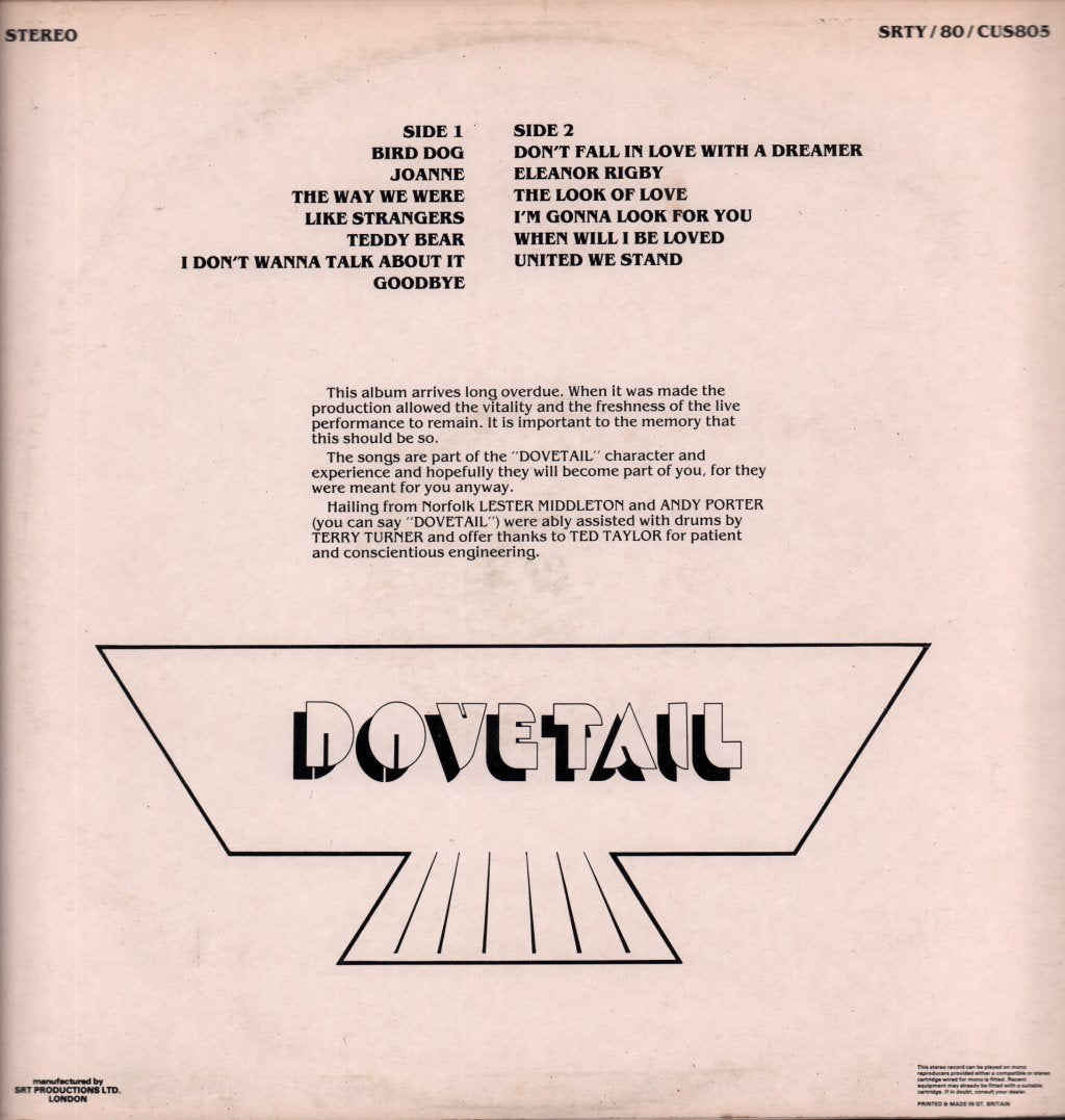 dovetail - dovetail - Lp