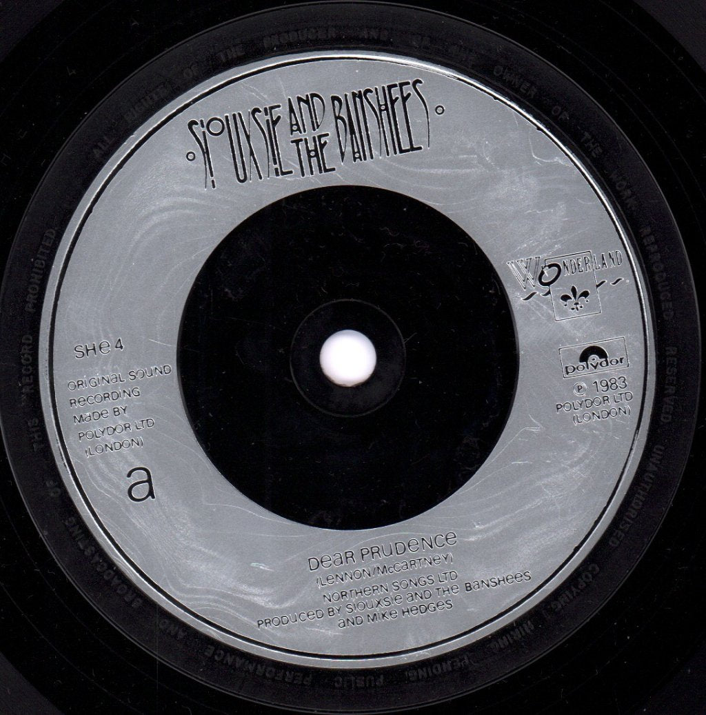 Siouxsie And The Banshees - Dear Prudence - 7 Inch