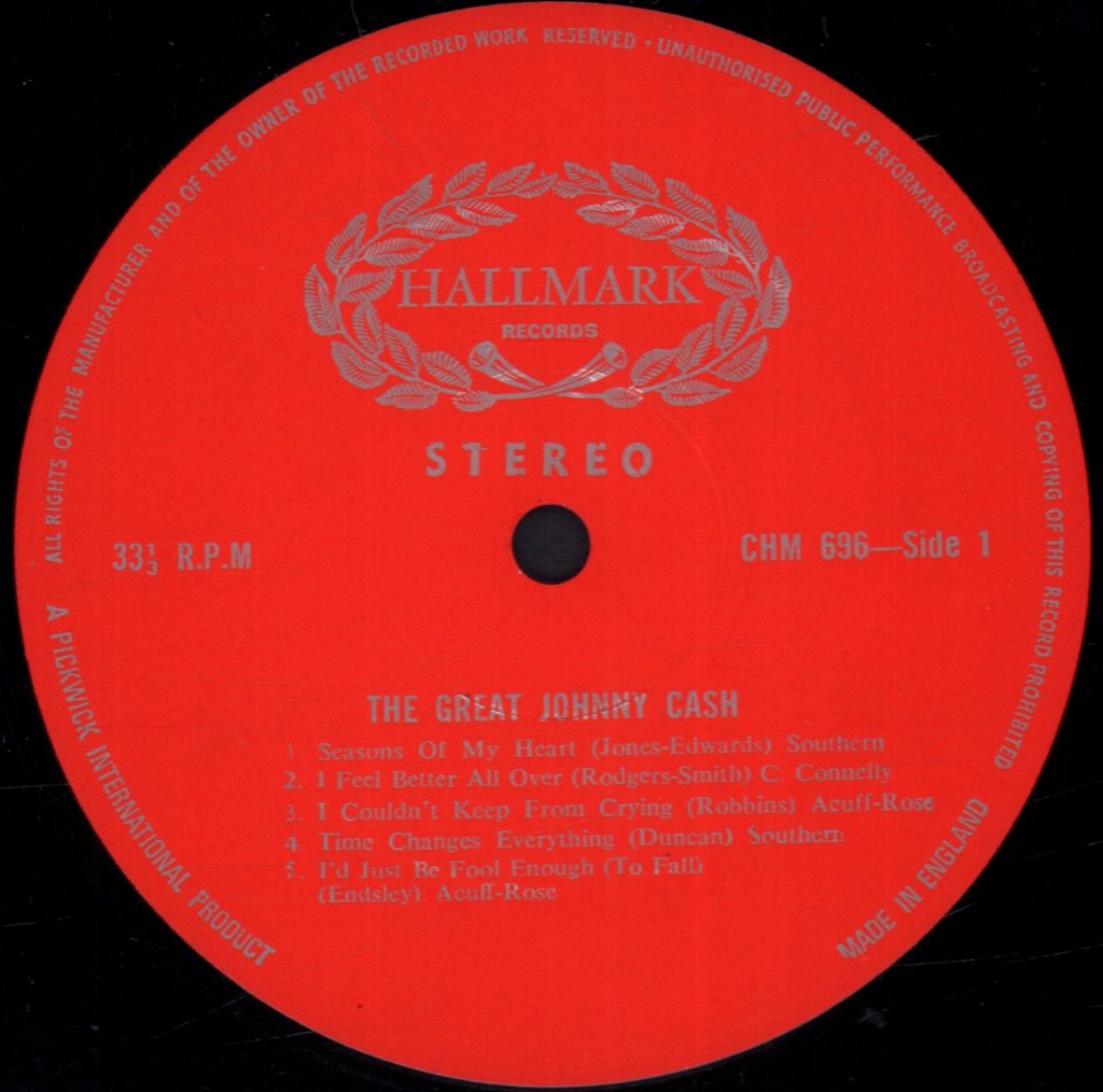Johnny Cash - Great - Lp