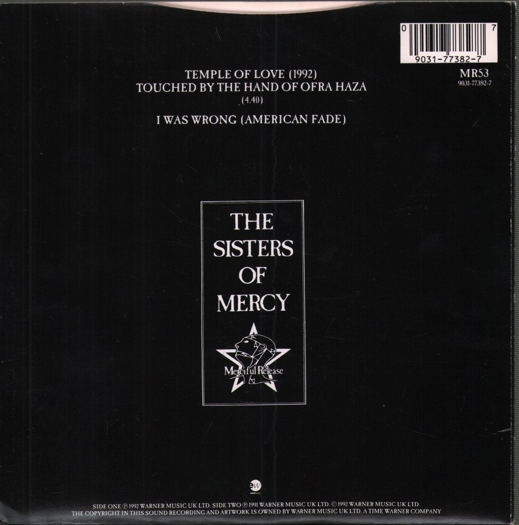 Sisters Of Mercy - Temple Of Love - 7 Inch