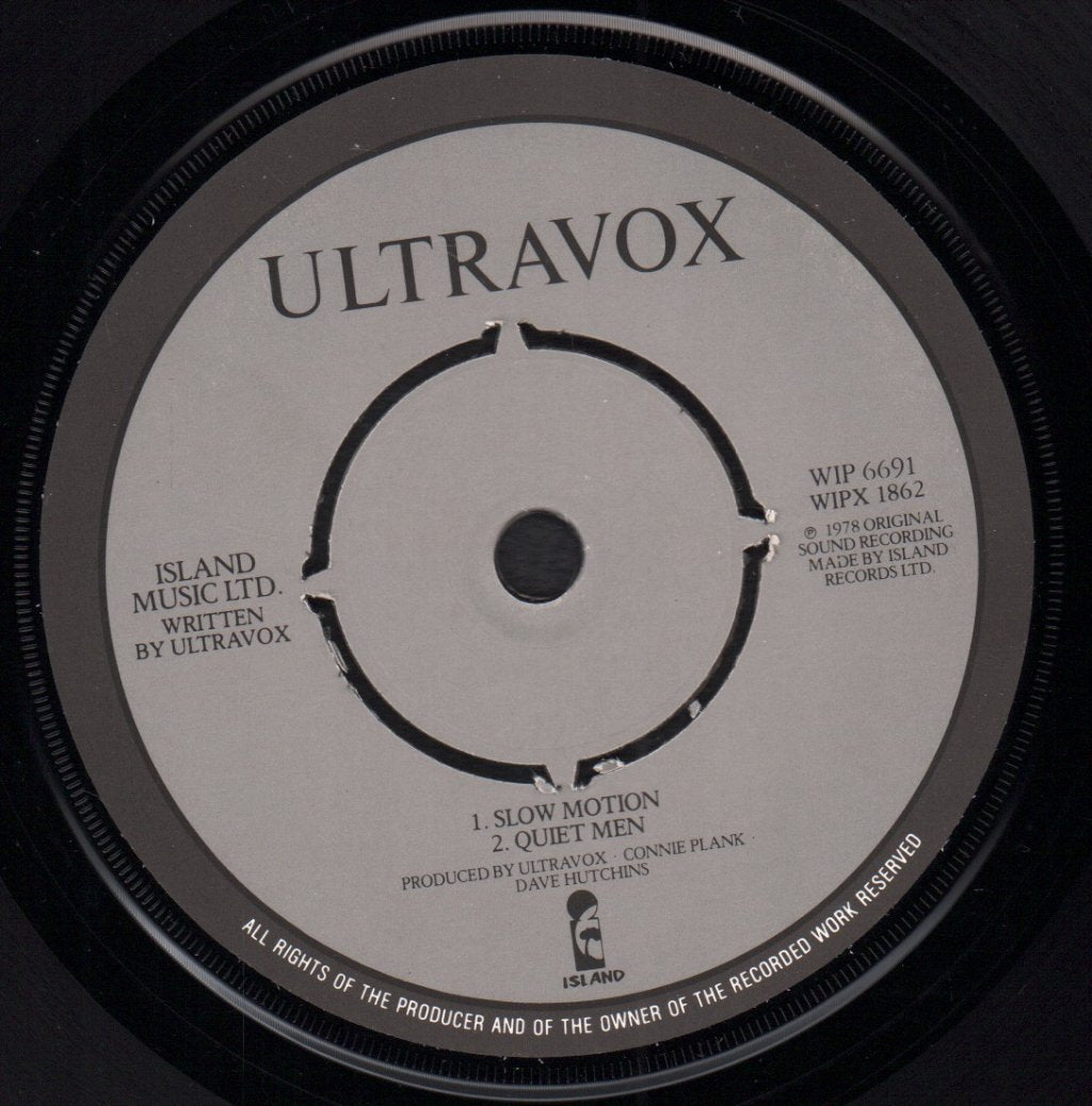 Ultravox - Slow Motion - 7 Inch