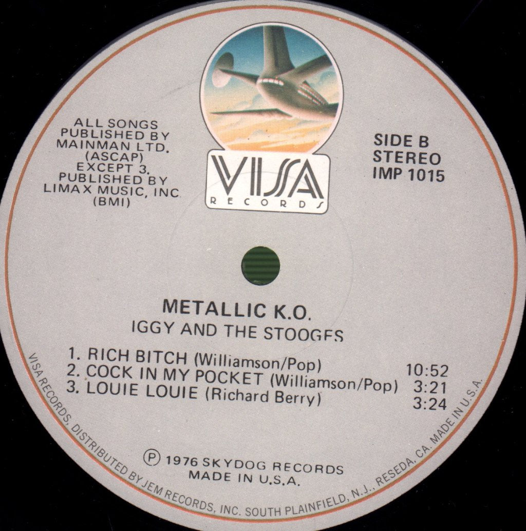 Iggy And The Stooges - Metallic 'KO - Lp