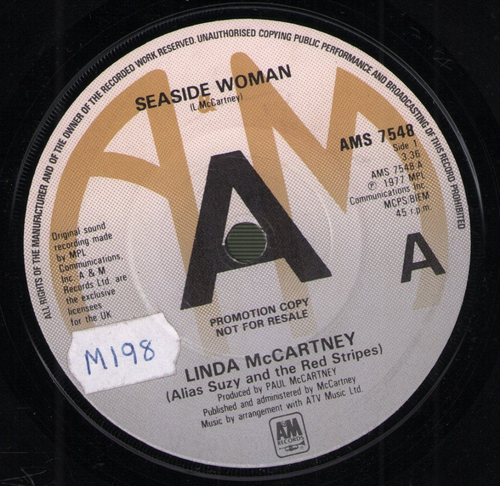 Linda Mccartney - Seaside Woman - 7 Inch