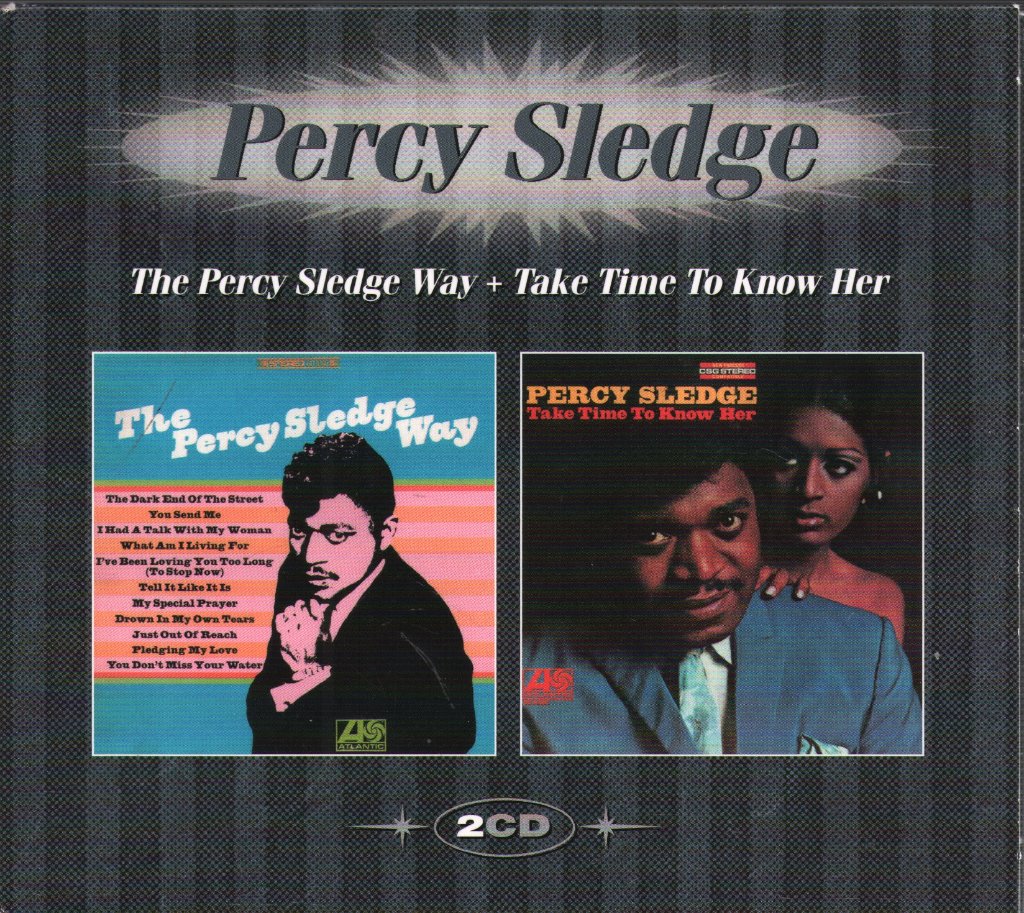 Percy Sledge - Percy Sledge Way / Take Time To Know Her - Double Cd