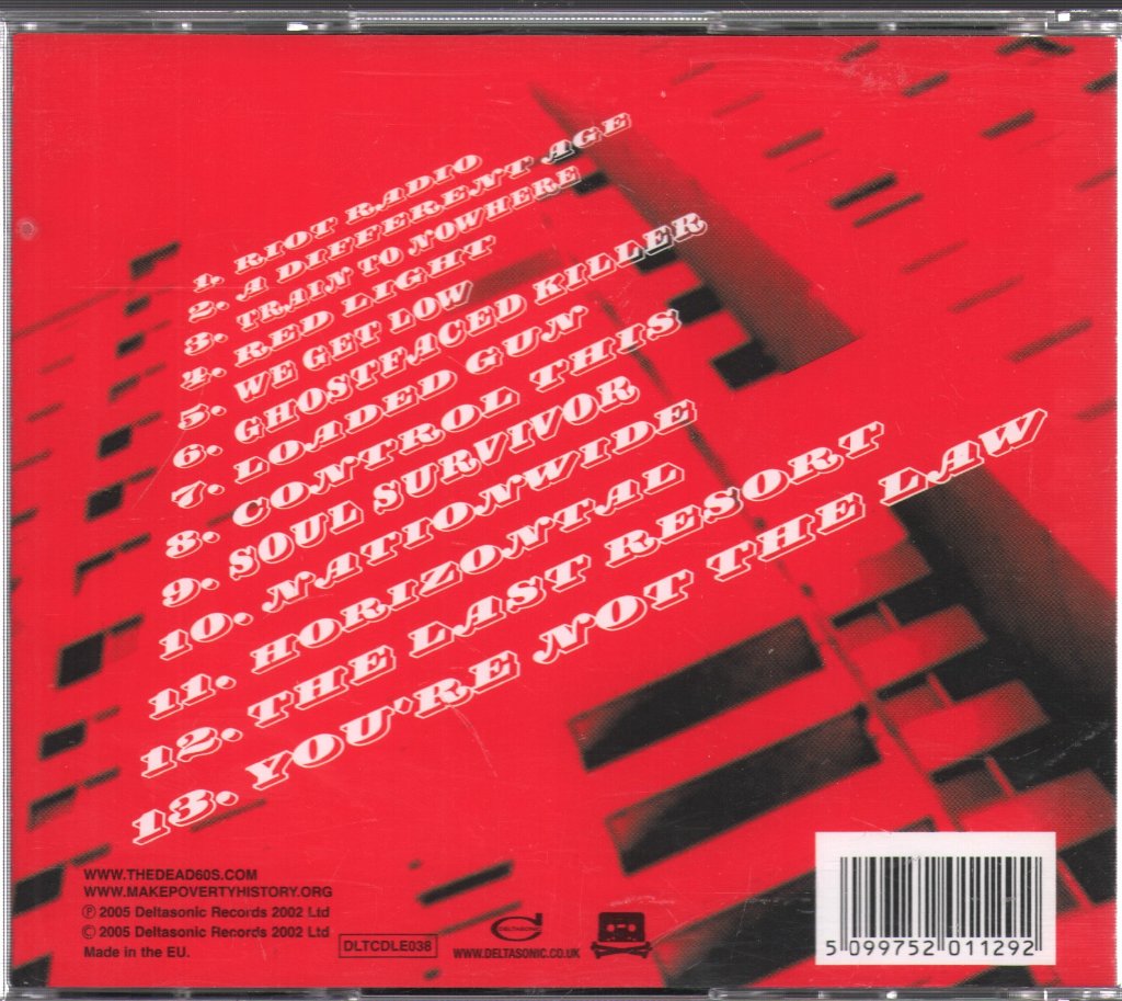 Dead 60s - Dead 60s / Space Invader Dub - Double Cd