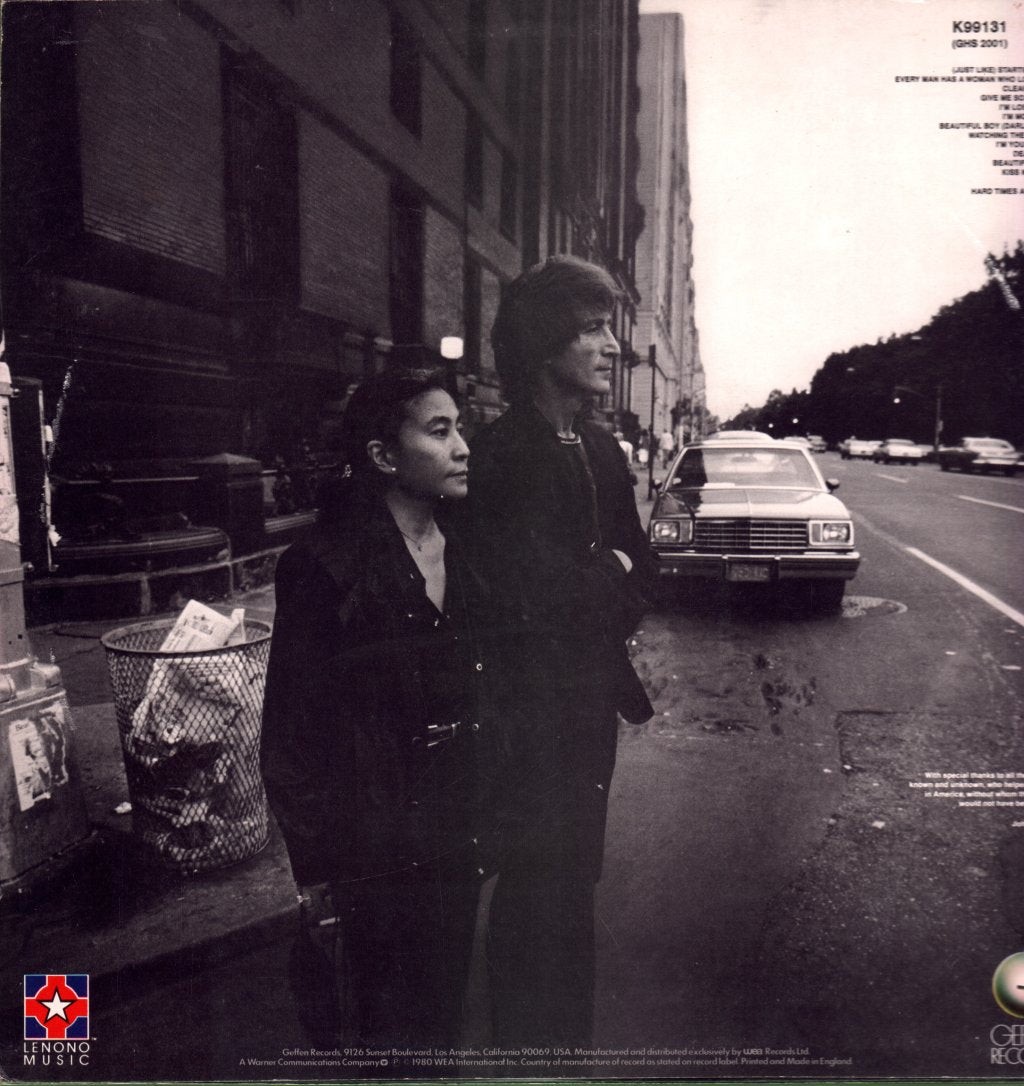 John Lennon And Yoko Ono - Double Fantasy - Lp