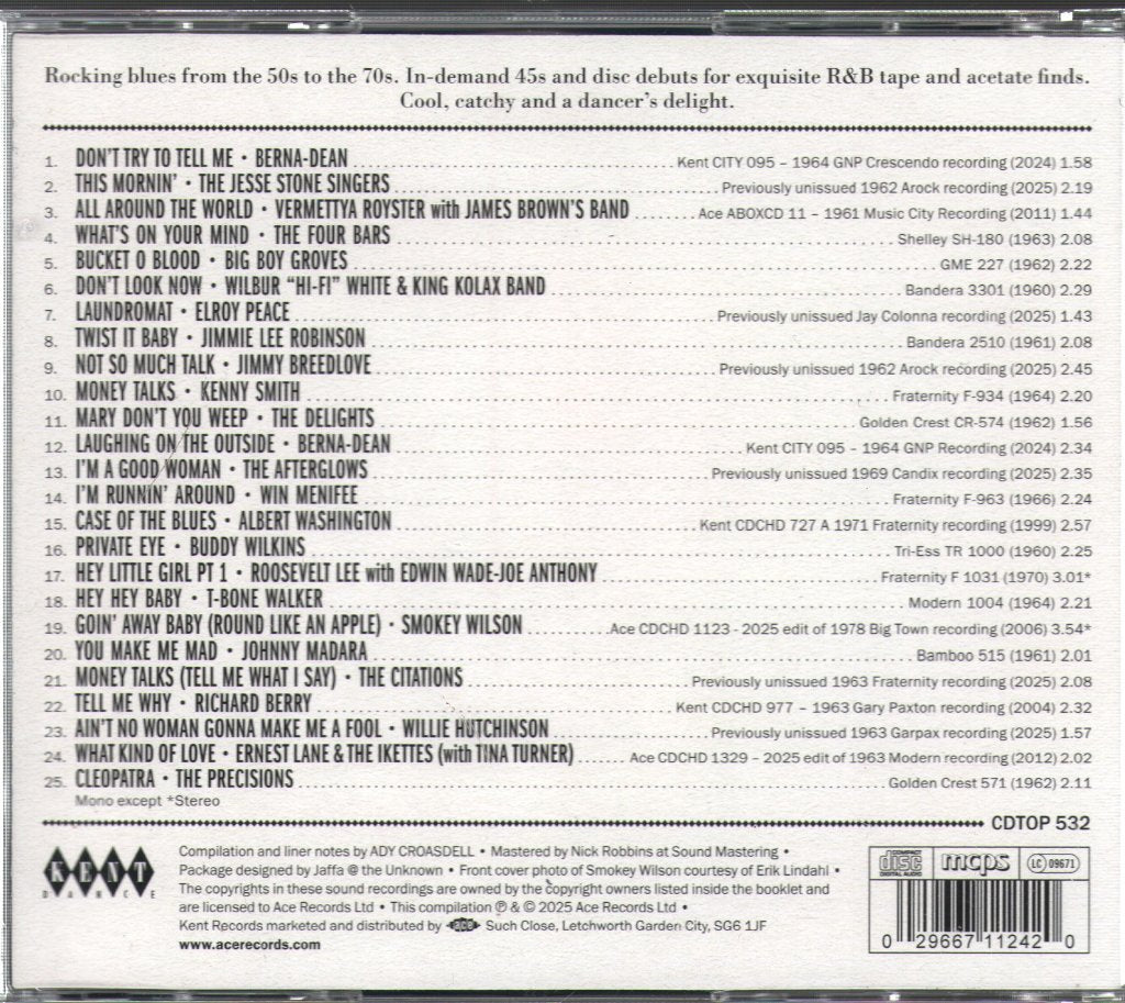 Various Artists - New Breed R&B - Money Talks - Cd