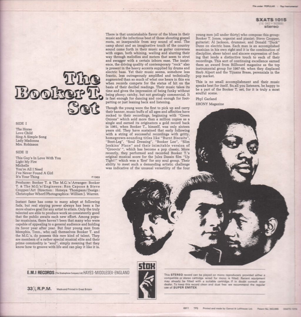 Booker T & The MG's - Booker T.set - Lp