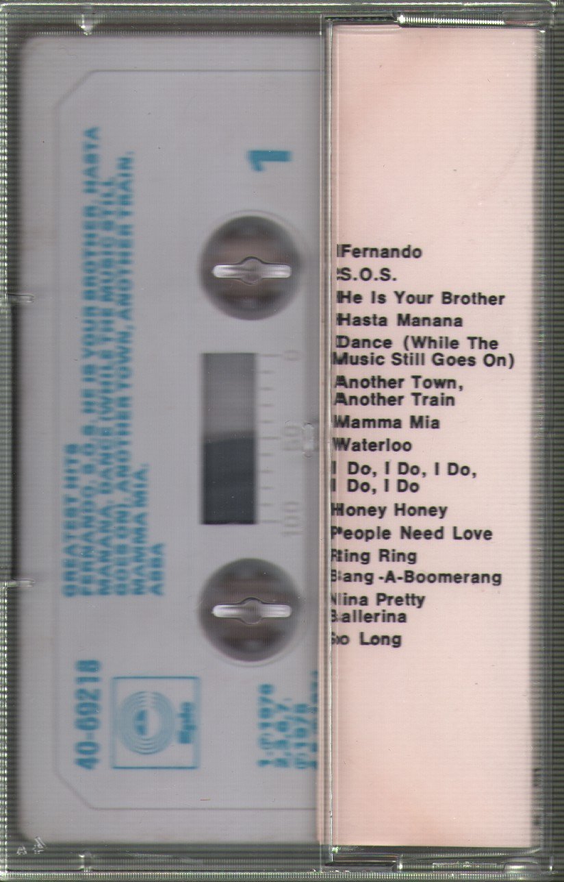 ABBA - Greatest Hits - Cassette