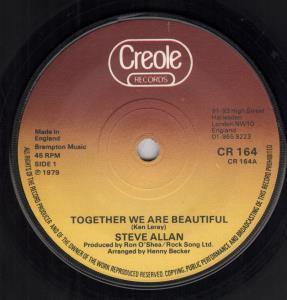 Steve Allan - Together We Are Beautiful - 7 Inch