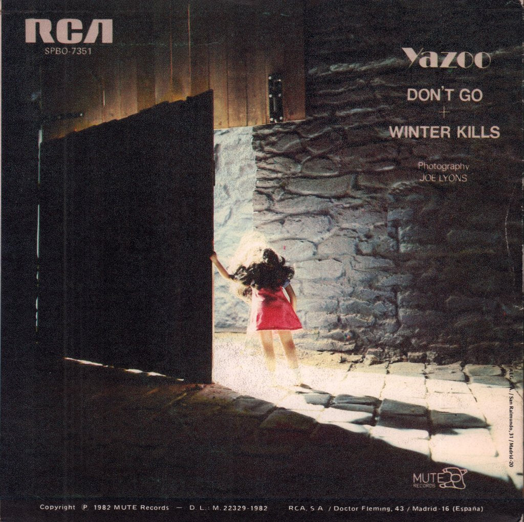 Yazoo - Don't Go - 7 Inch