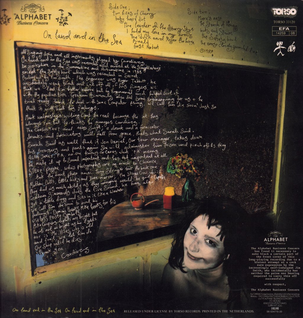 Cardiacs - On Land And In The Sea - Lp