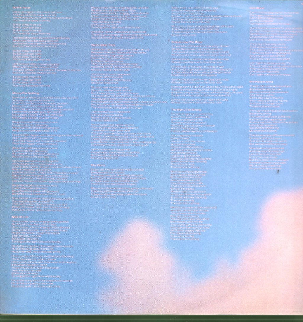 Dire Straits - Brothers In Arms - Lp