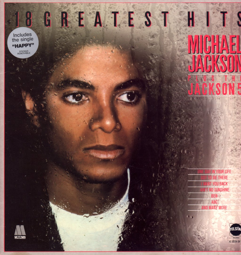 Michael Jackson Plus The Jackson Five - 18 Greatest Hits - Lp