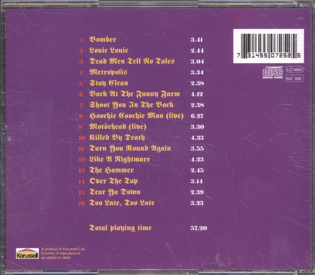 Motorhead - Ultimate Metal - Cd