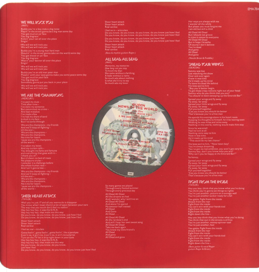 Queen - News Of The World - Lp