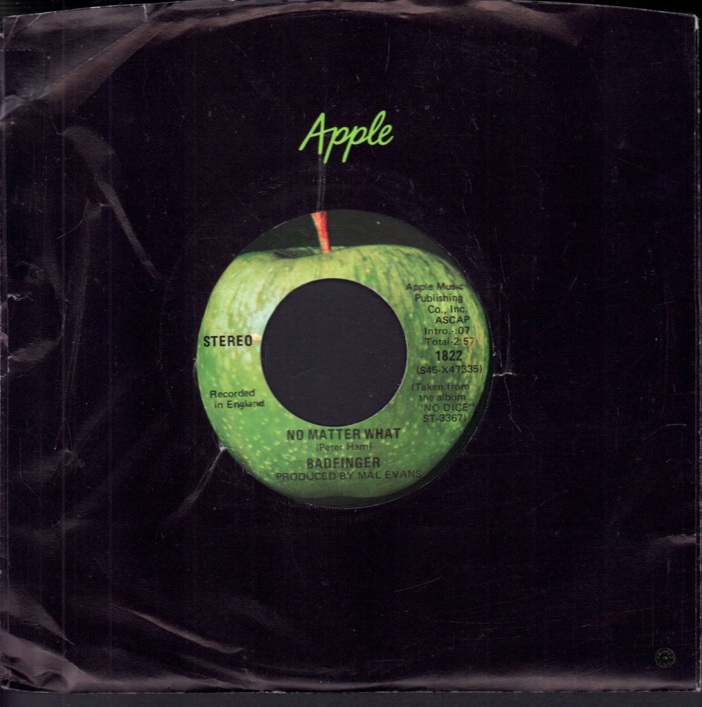Badfinger - No Matter What - 7 Inch