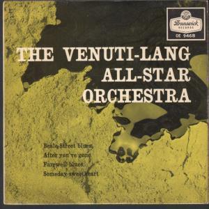 Venuti-Lang All-Star Orchestra - Venuti-Lang All-Star Orchestra - 7 Inch