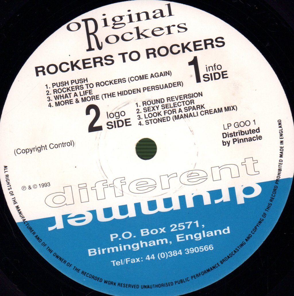 Original Rockers - Rockers To Rockers - Lp
