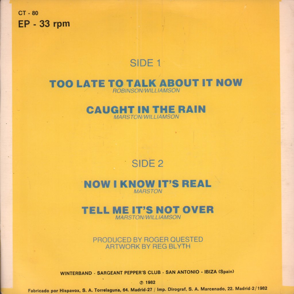 Winterband - Winterband - 7 Inch