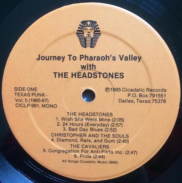 Various Artists - Journey To Pharaoh's Valley With The Headstones - Lp