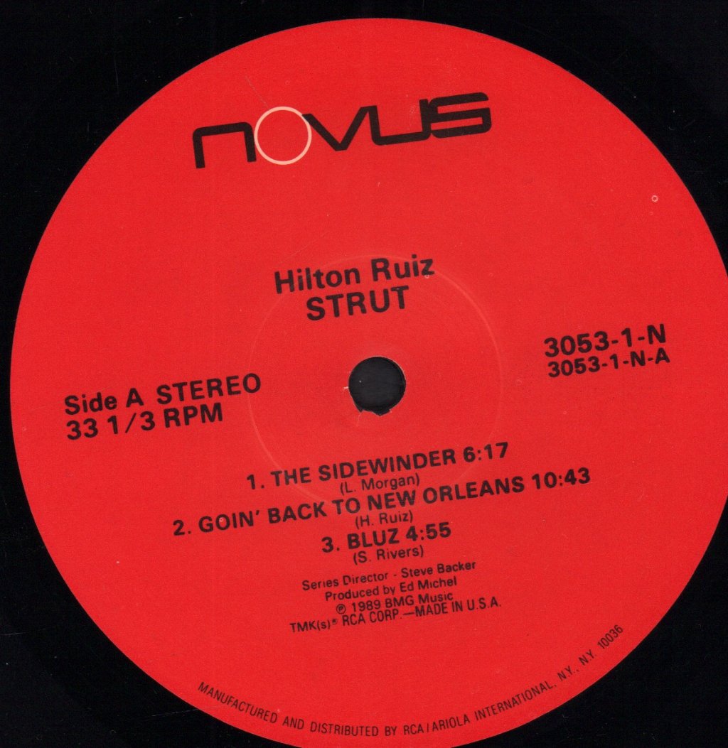 Hilton Ruiz - Strut - Lp