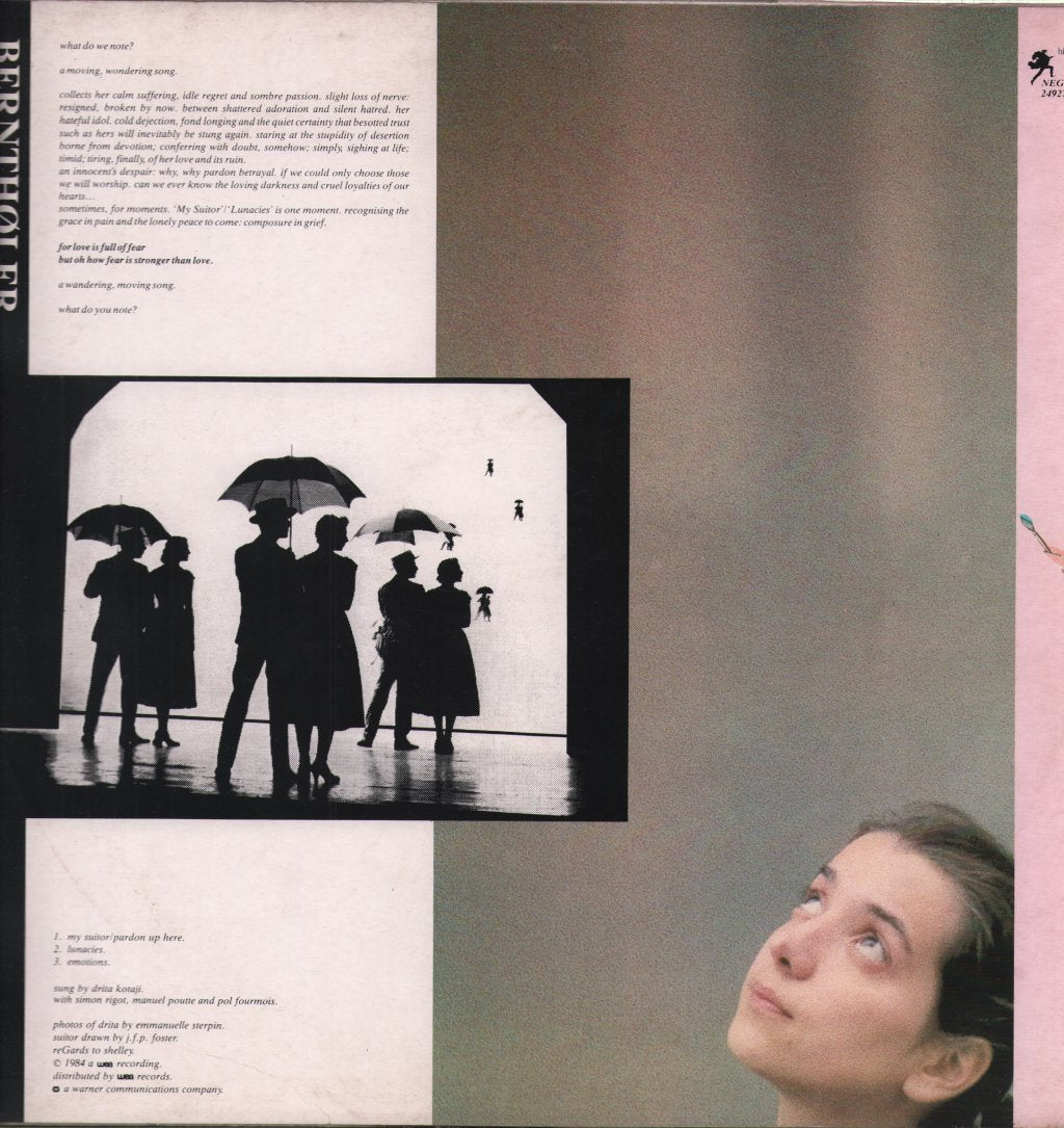 Berntholer - My Suitor - 12 Inch