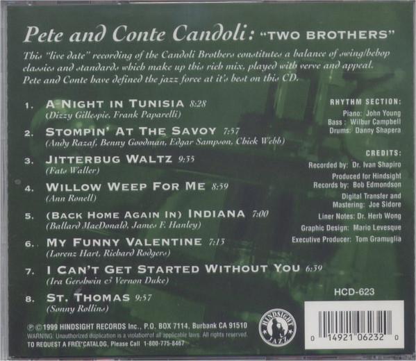 Pete And Conte Candoli - Two Brothers - Cd