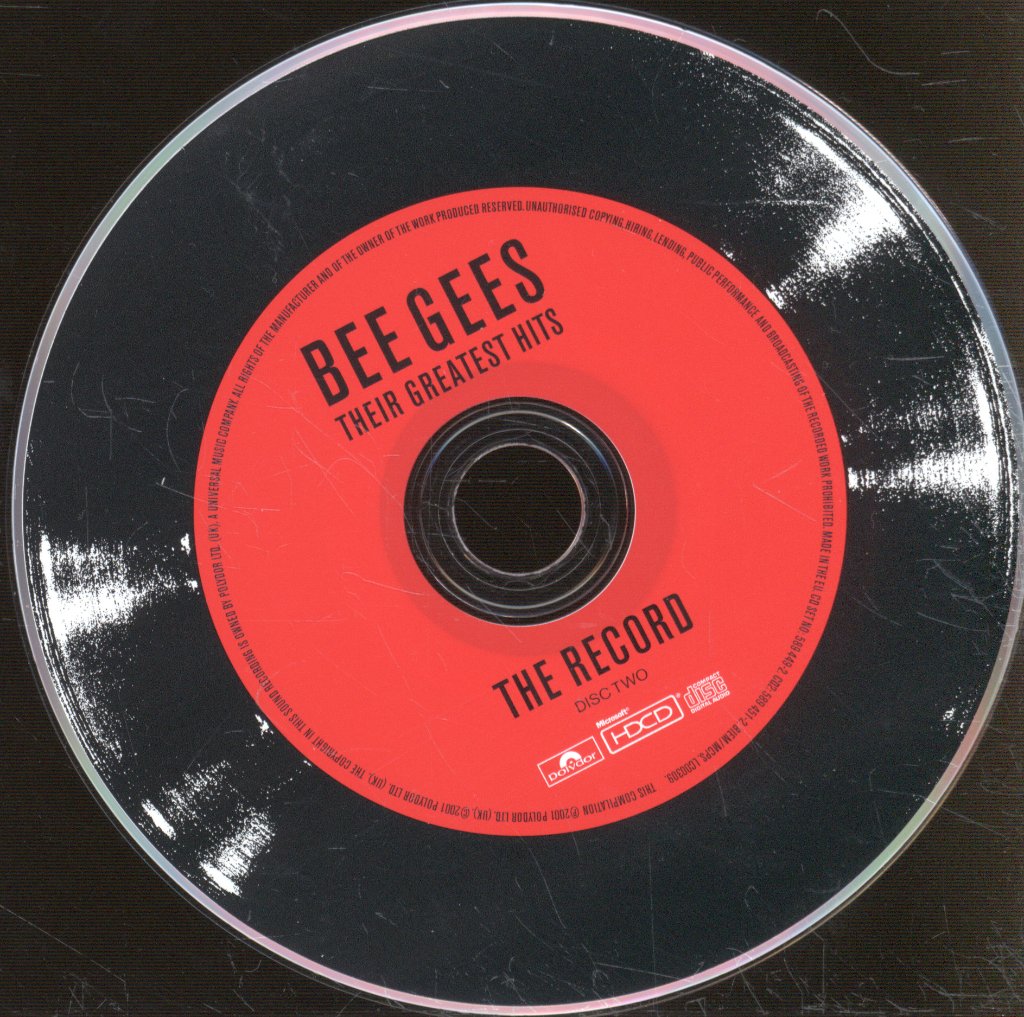 Bee Gees - Their Greatest Hits: The Record - Double Cd