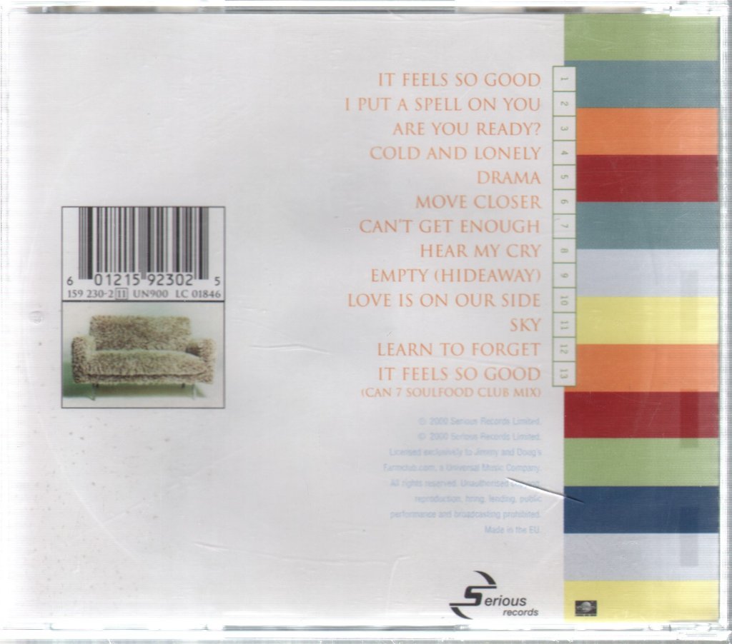 Sonique - Hear My Cry - Cd