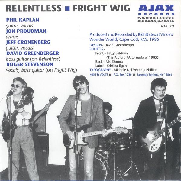 Men And Volts - Relentless / Fright Wig - 7 Inch