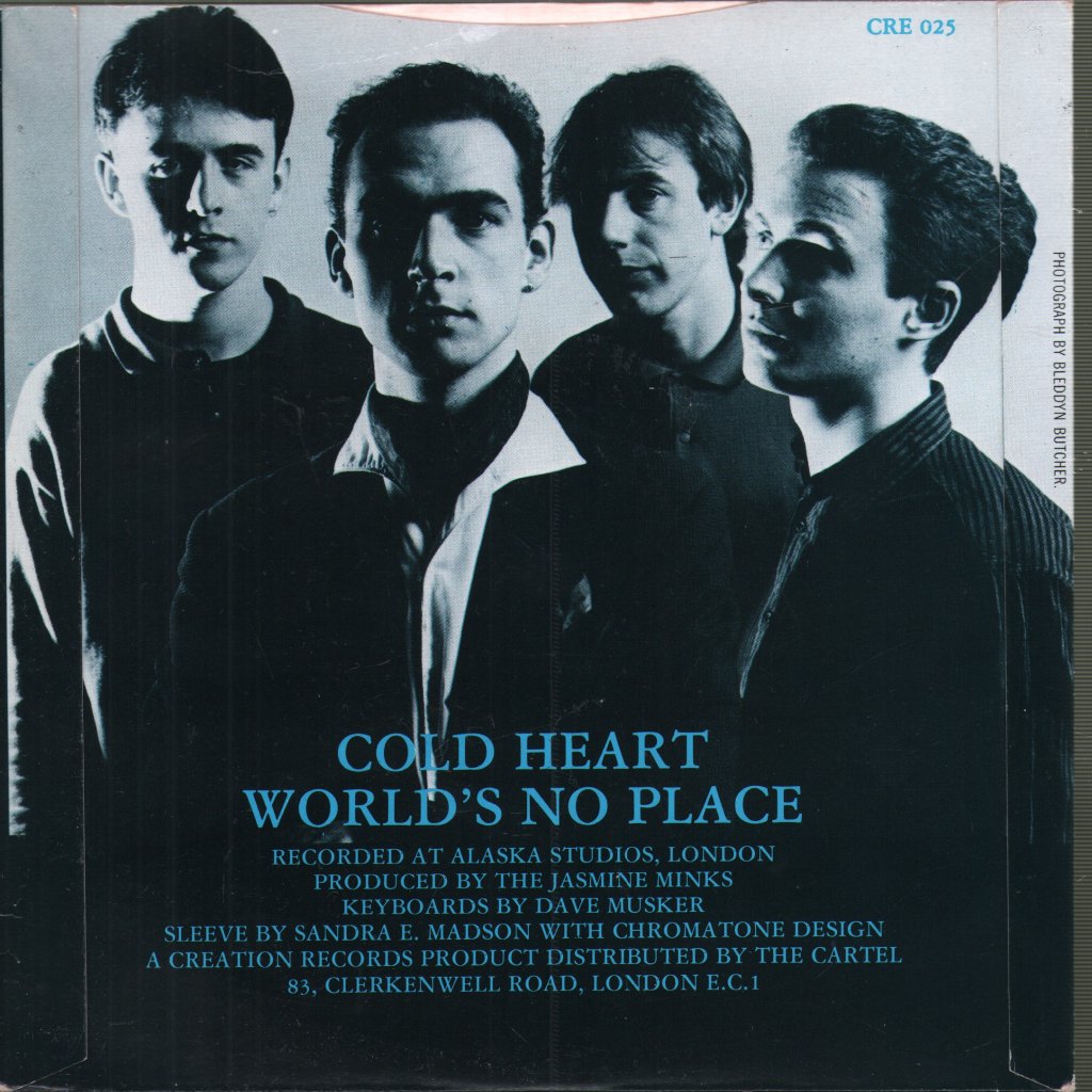 Jasmine Minks - Cold Heart - 7 Inch