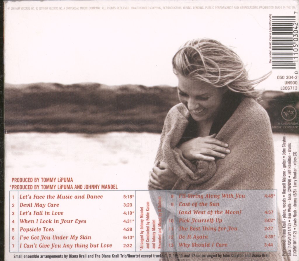 Diana Krall - When I Look In Your Eyes - Cd