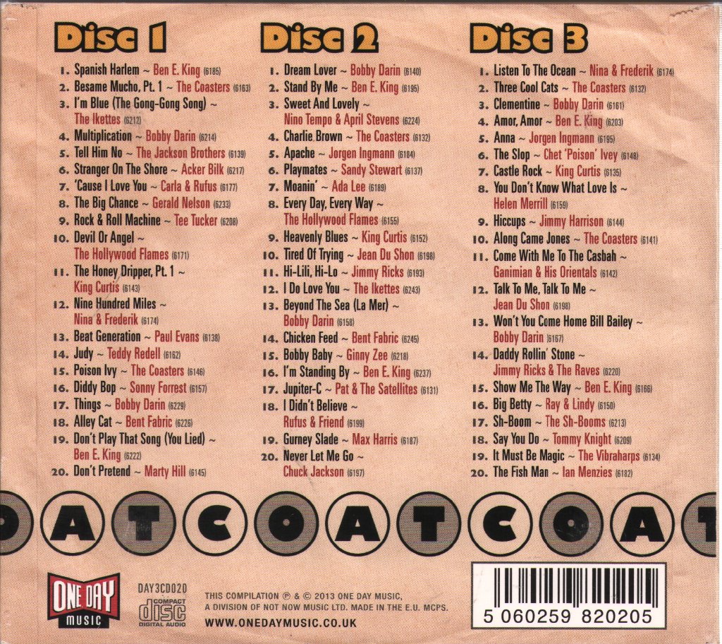 Various Artists - Poison Ivy (Gems From The ATCO Vaults 1959-1962) - Cd Set