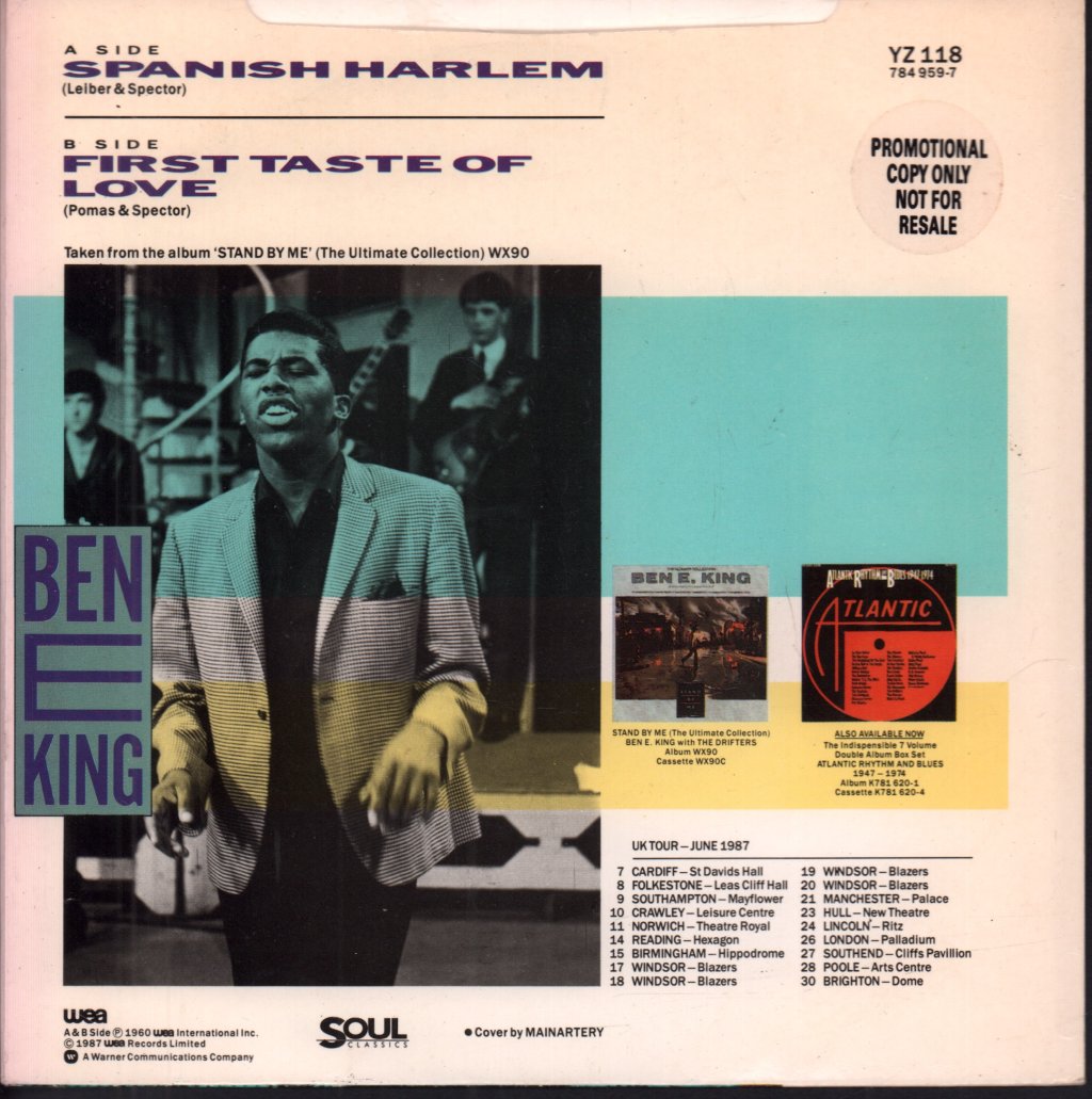 Ben E. King - Spanish Harlem - 7 Inch