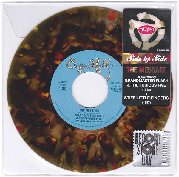 Grandmaster Flash & The Furious Five / Stiff Little Fingers - Message - 7 Inch