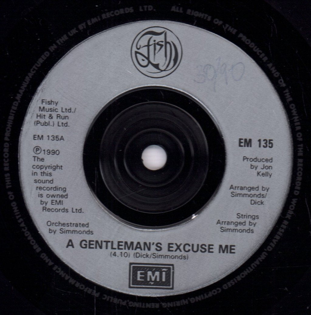 Fish - A Gentleman's Excuse Me - 7 Inch