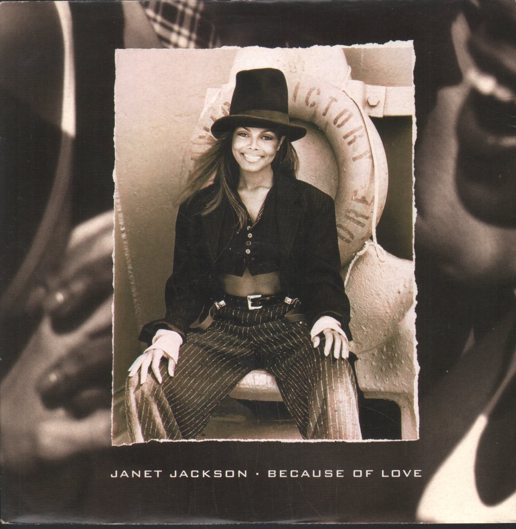 Janet Jackson - Because Of Love - 7 Inch