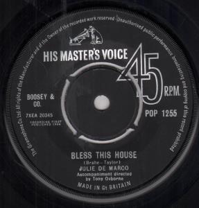 Julie De Marco - Bless This House - 7 Inch