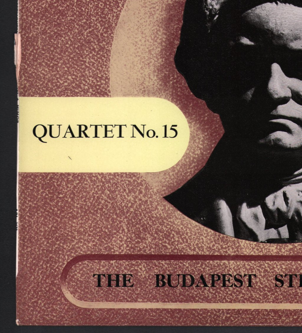 Budapest String Quartet - Beethoven - Complete String Quartets ~ Quartet No. 15 In A Minor Op. 132 - Lp