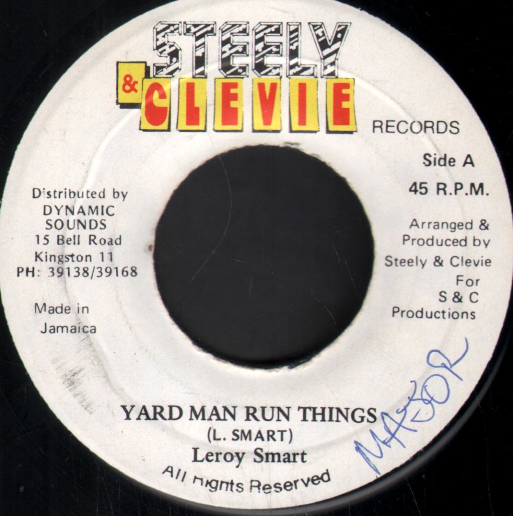 Leroy Smart - Yard Man Run Things - 7 Inch