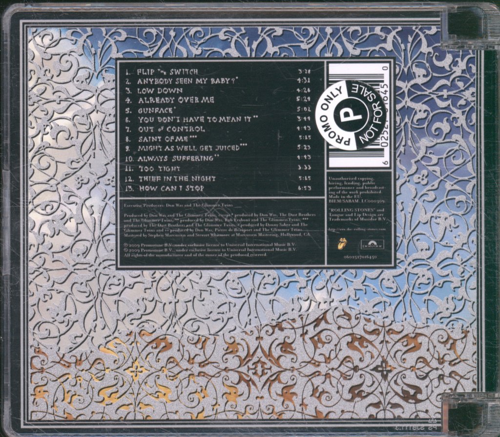 Rolling Stones - Bridges To Babylon - Cd