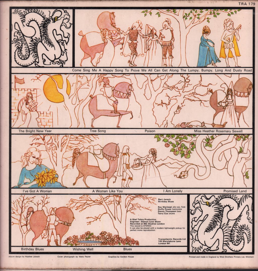 Bert Jansch - Birthday Blues - Lp