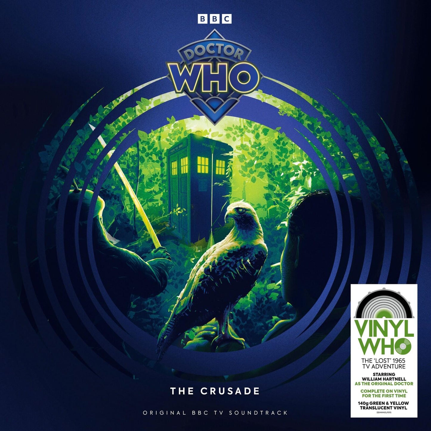 Doctor Who - Doctor Who: the Crusade 2lp Green & Yellow Translucent Vinyl - Double Lp