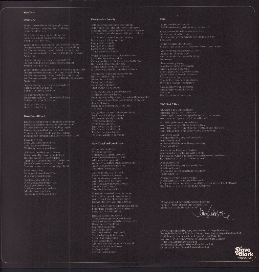 John Christie - Relax - Lp