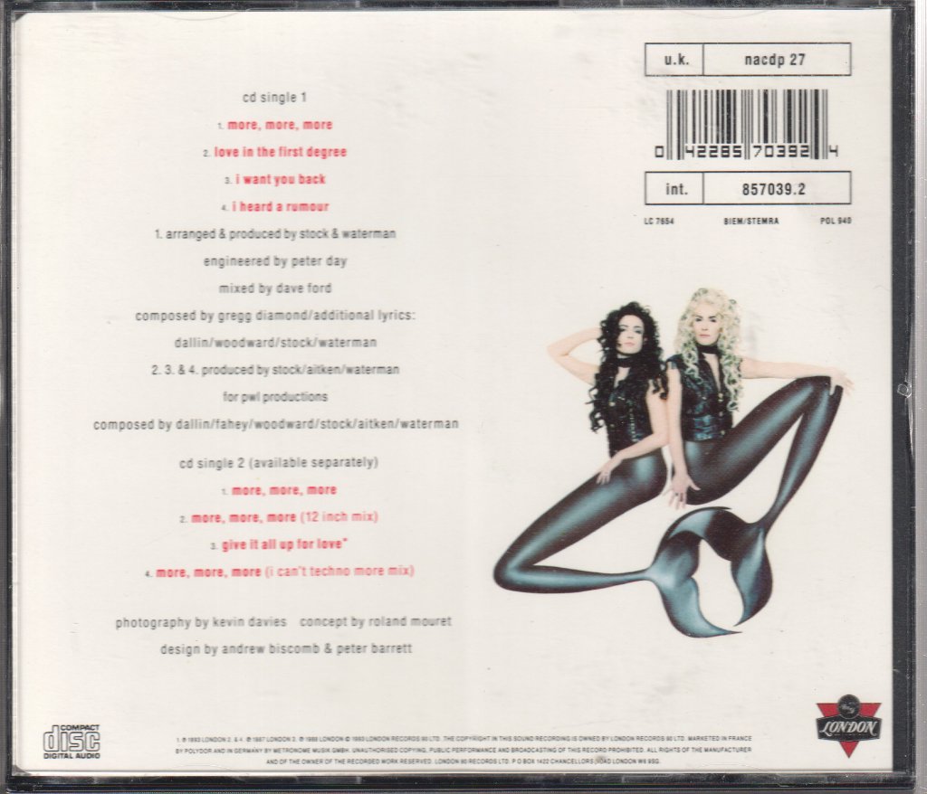 Bananarama - More, More, More - Cd