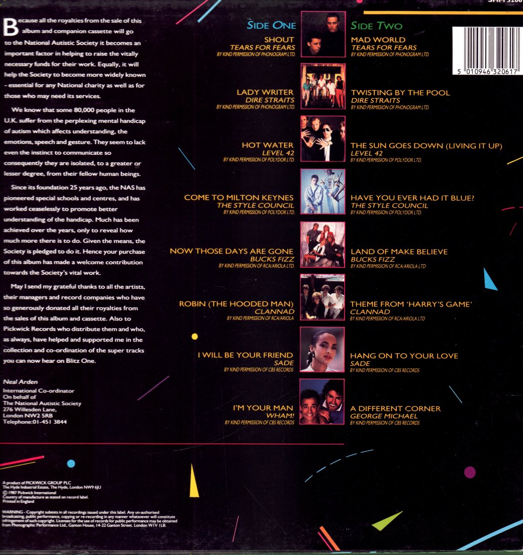 Various Artists - Blitz One - Lp